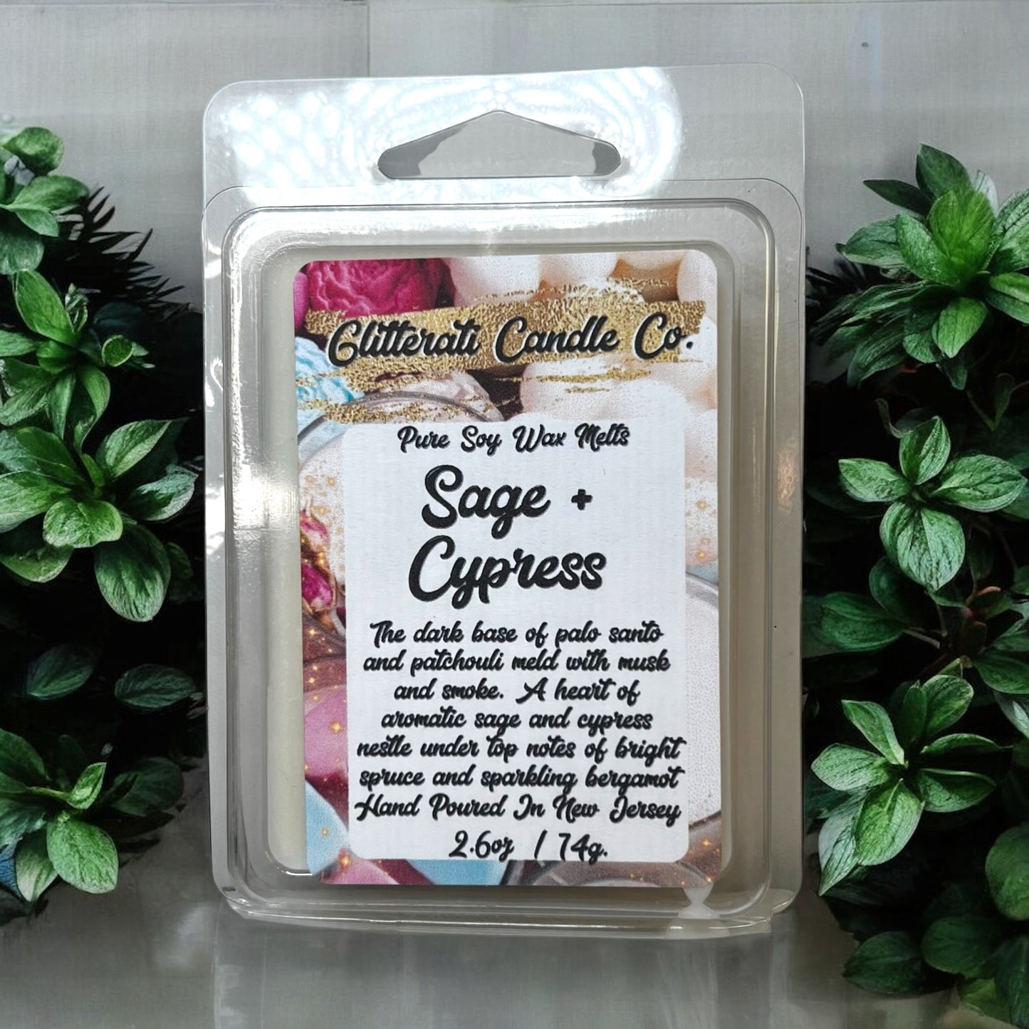 100% Pure Soy Artisanal Wax Melts , 2.6oz