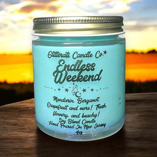 Endless Weekend Soy Blend Wax Candle 4oz