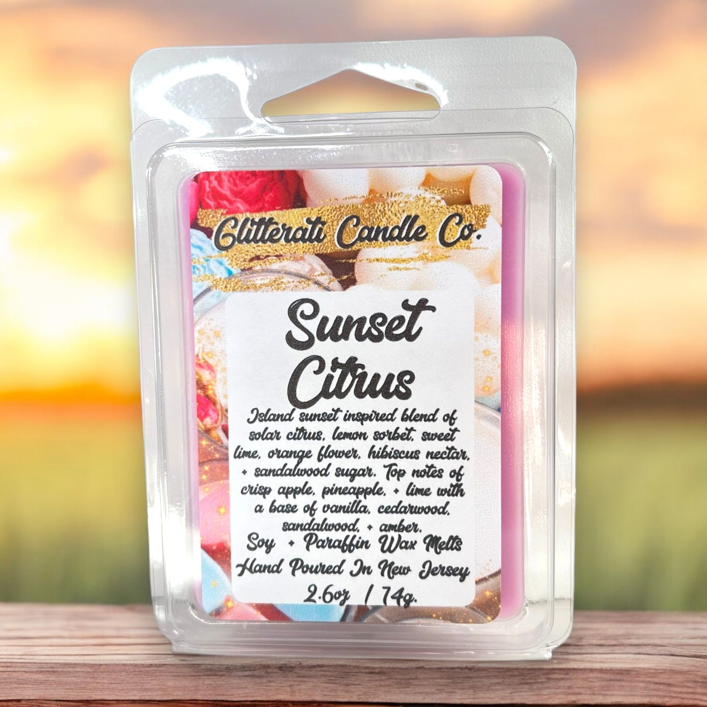 Hand Blended Maximum Scented Wax Cube Melts 2.6 Oz