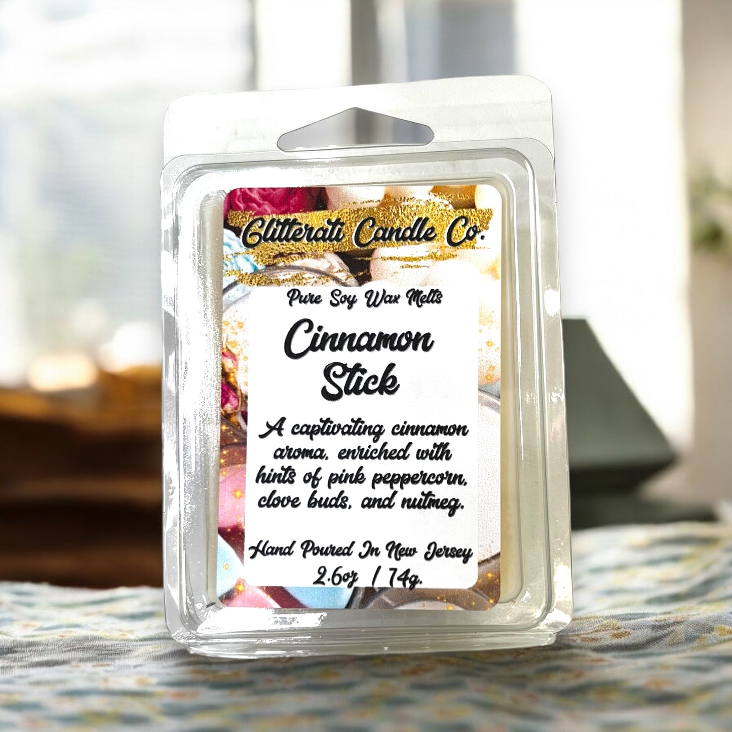 100% Pure Soy Artisanal Wax Melts , 2.6oz