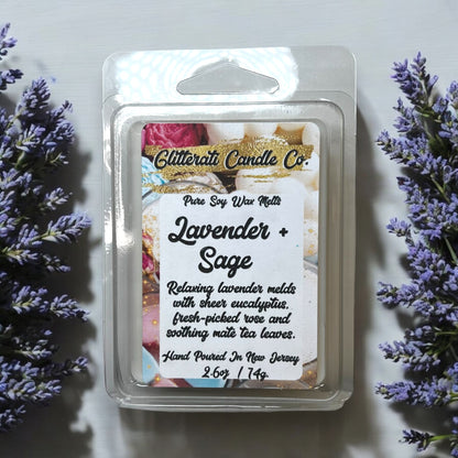 100% Pure Soy Artisanal Wax Melts , 2.6oz