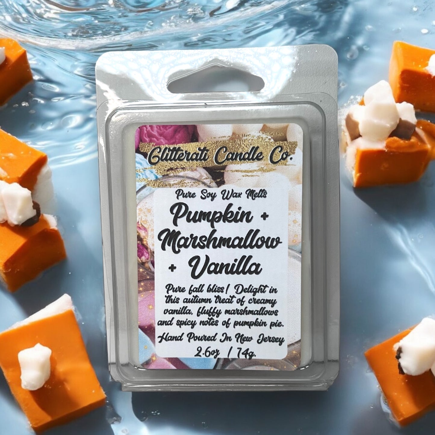 100% Pure Soy Artisanal Wax Melts , 2.6oz