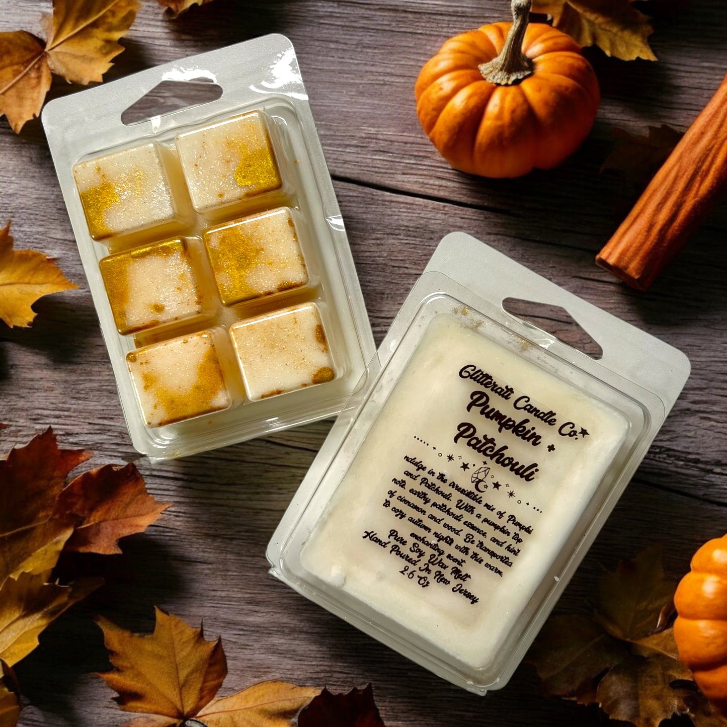 100% Pure Soy Scented Wax Melt Clamshell