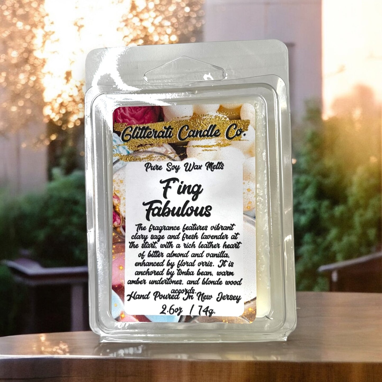 100% Pure Soy Artisanal Wax Melts , 2.6oz