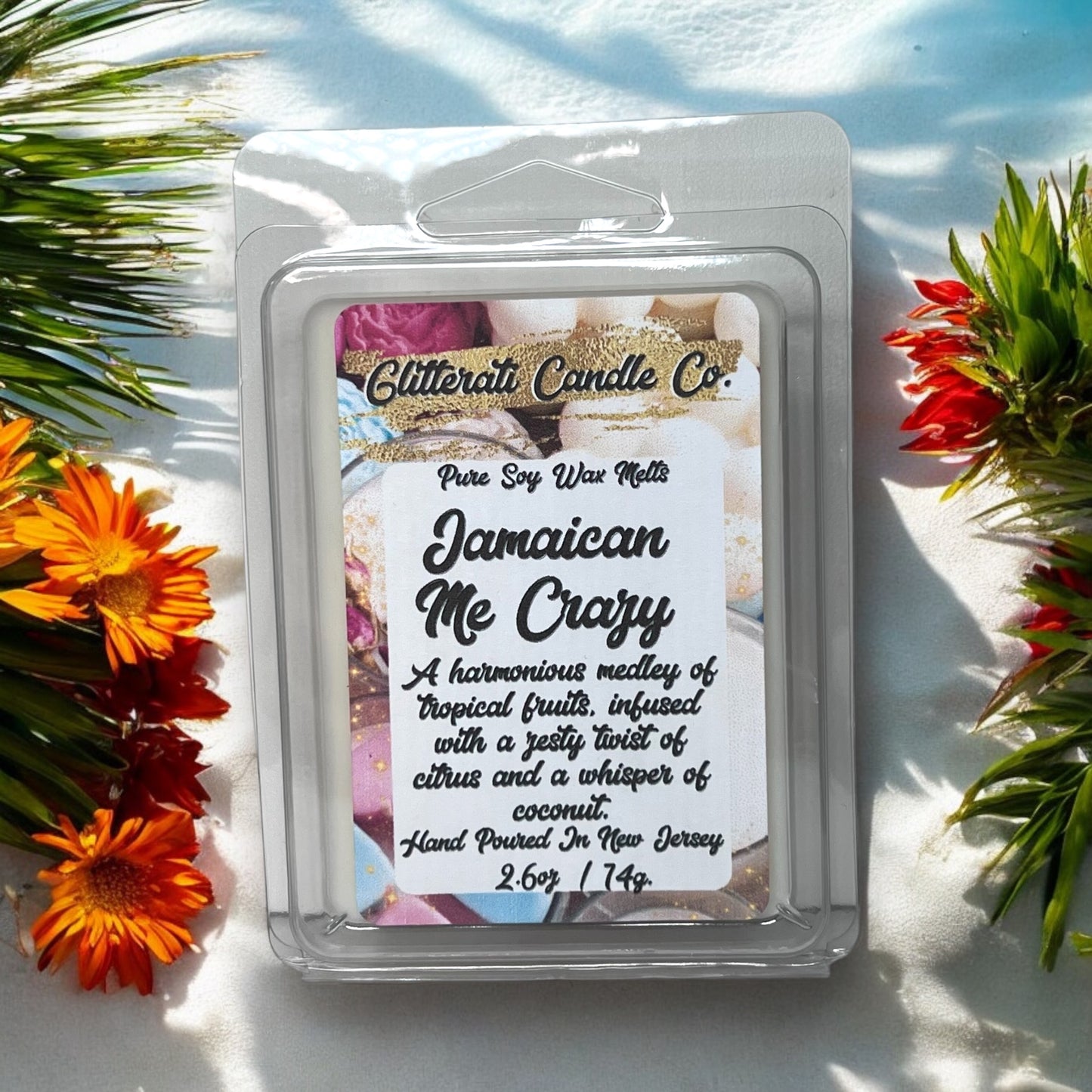 100% Pure Soy Artisanal Wax Melts , 2.6oz