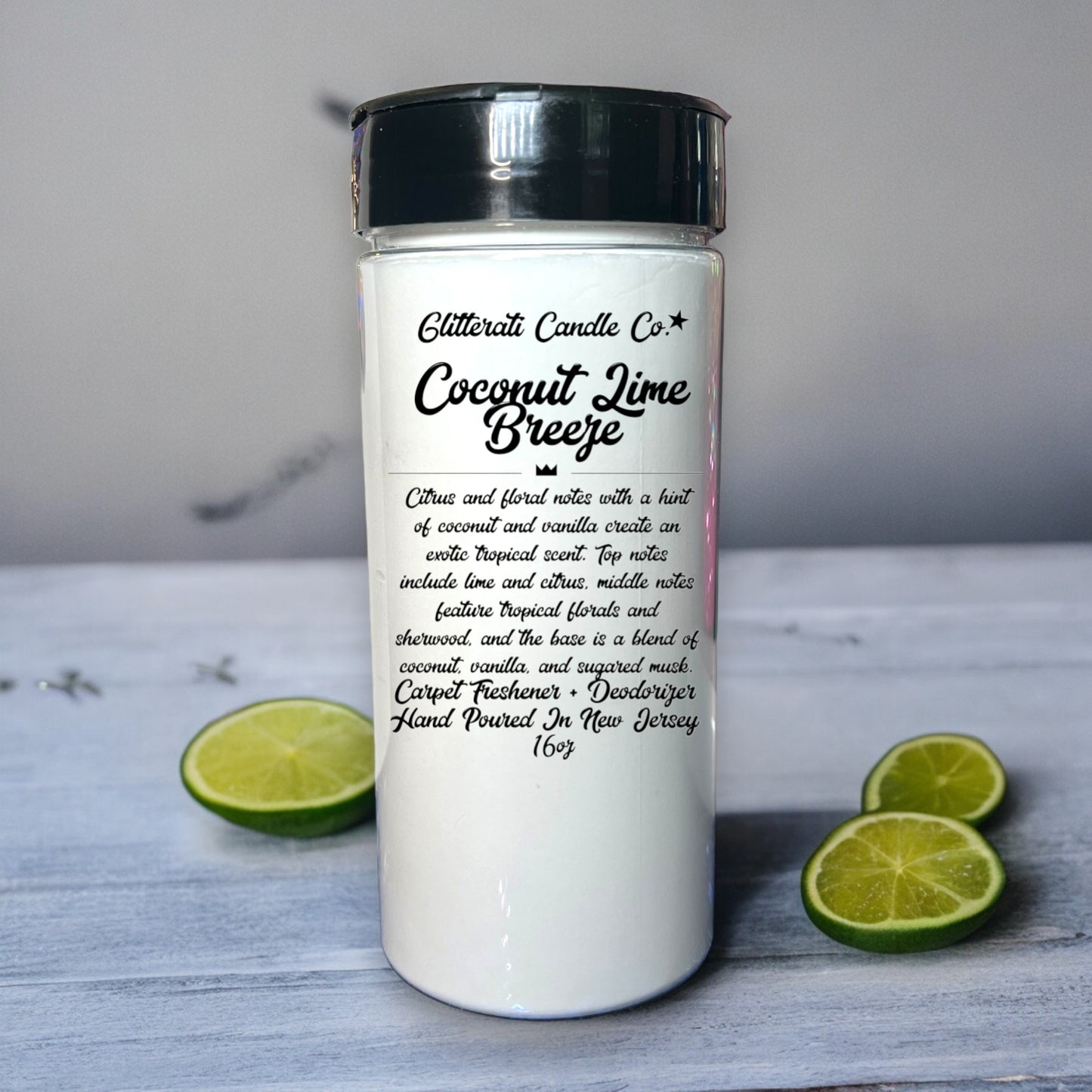 Coconut Lime Breeze - All Natural Heavily Scented Carpet Freshener & Deodorizer
