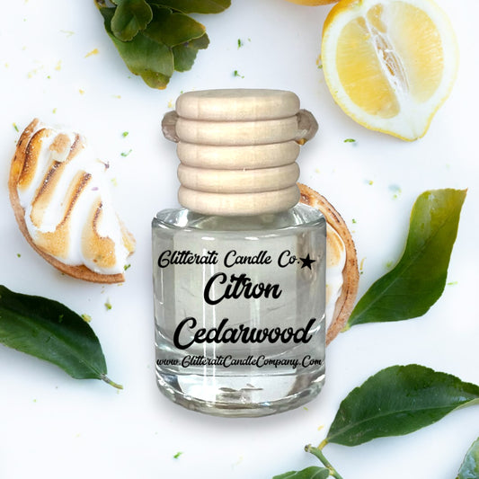 Citron Cedarwood Hanging Car Oil Diffuser Freshener