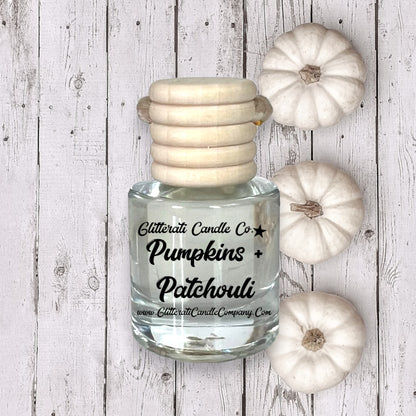 Pumpkins + Patchouli Car Oil Diffuser Freshener