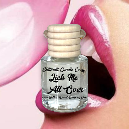 Lick Me All Over Hanging Car Oil Diffuser Freshener