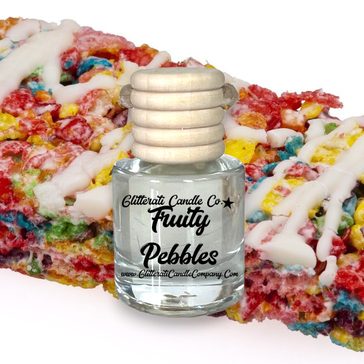 Fruity Pebbles Scented Hanging Car Oil Diffuser Freshener