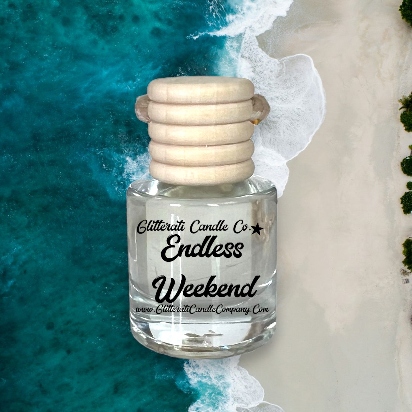 Endless Weekend Scented Hanging Car Oil Diffuser Freshener