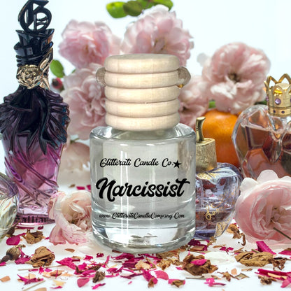 Narcissist Scented Hanging Car Oil Diffuser Freshener