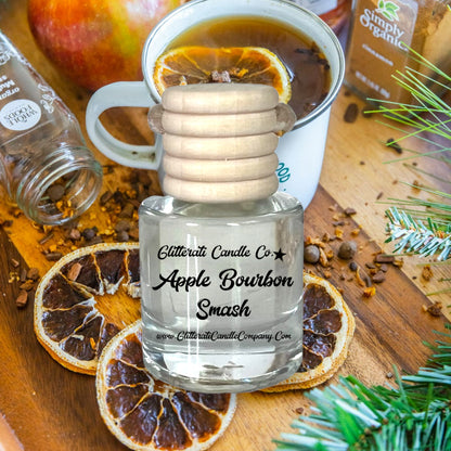 Apple Bourbon Smash Scented Hanging Car Diffuser Freshener