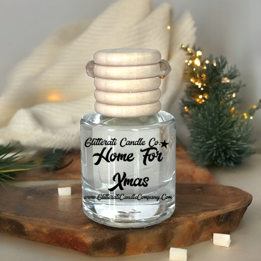 Home For Xmas Hanging Car Oil Diffuser Freshener