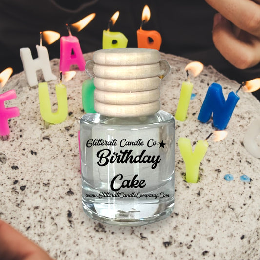 Birthday Cake Hanging Car Oil Diffuser Freshener