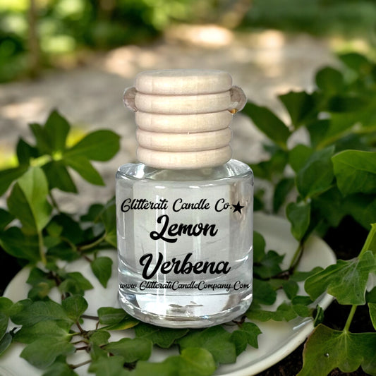 Lemon Verbena Scented Hanging Car Oil Diffuser Freshener