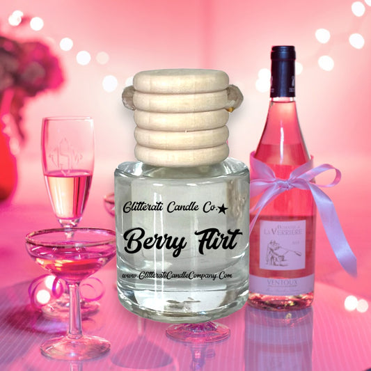 Berry Flirt Scented Hanging Car Oil Diffuser Freshener