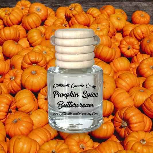 Pumpkin Spice Buttercream Scented Hanging Car Oil Diffuser Freshener