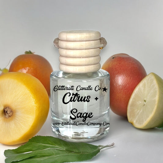 Citrus & Sage Hanging Car Oil Diffuser Freshener