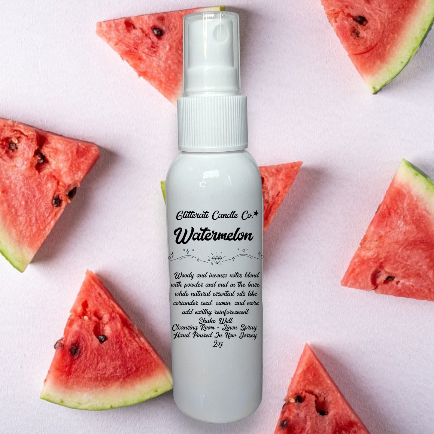 Watermelon Linen & Room Spray 2oz Bottle