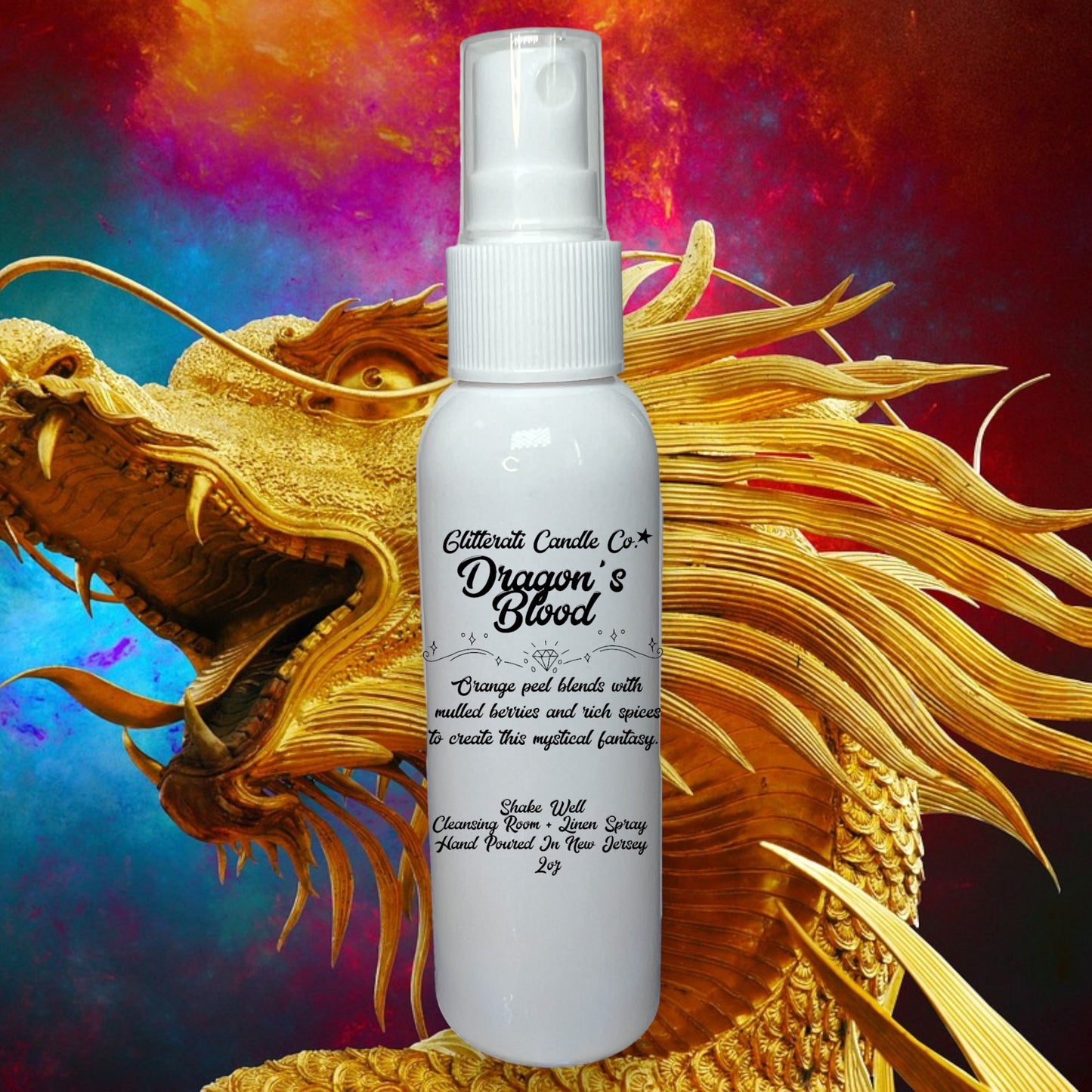 Dragon's Blood Linen & Room Spray 2oz Bottle