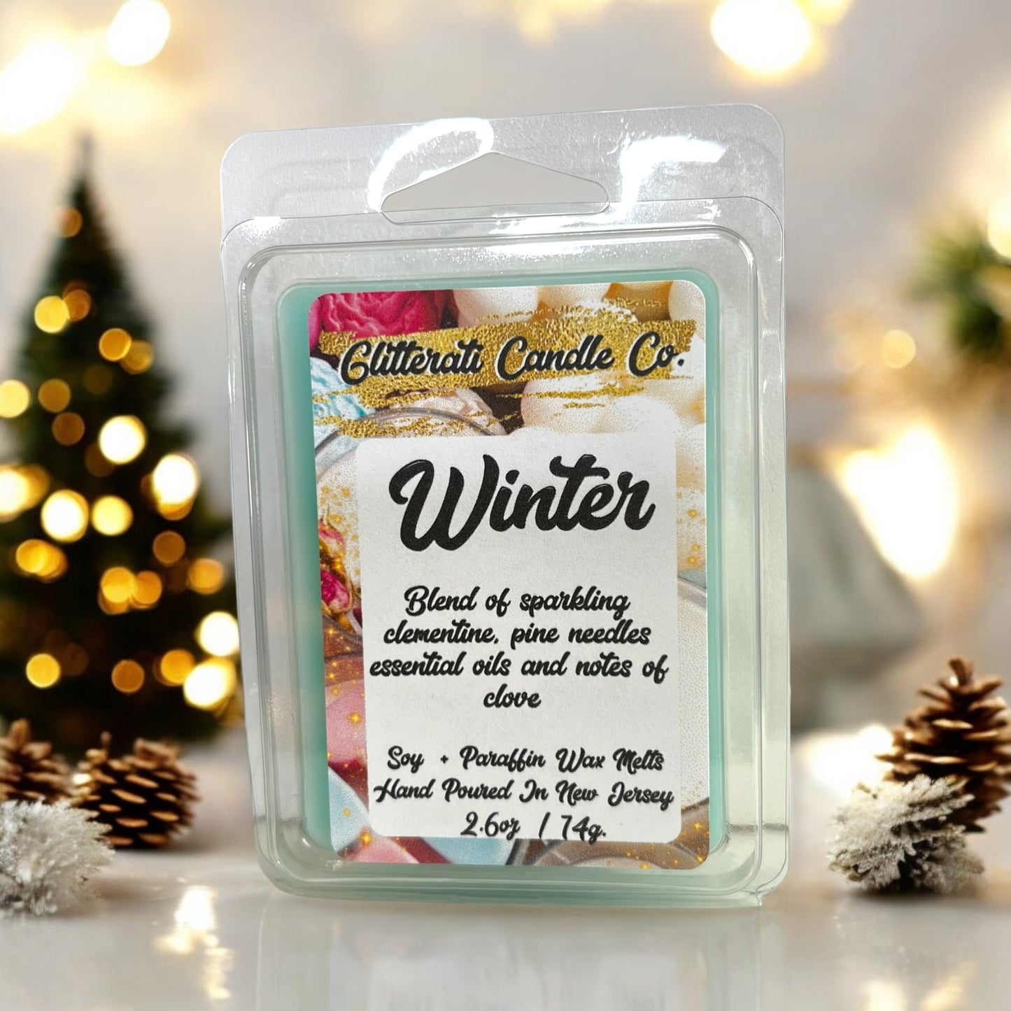 Hand Blended Maximum Scented Wax Cube Melts 2.6 Oz