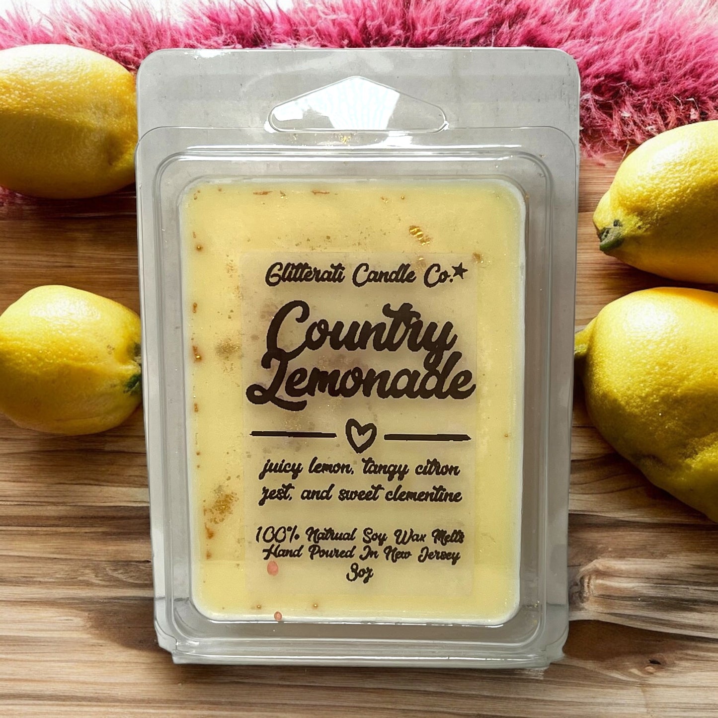 Country Lemonade Soy Wax Melts - 6 Piece Clamshell