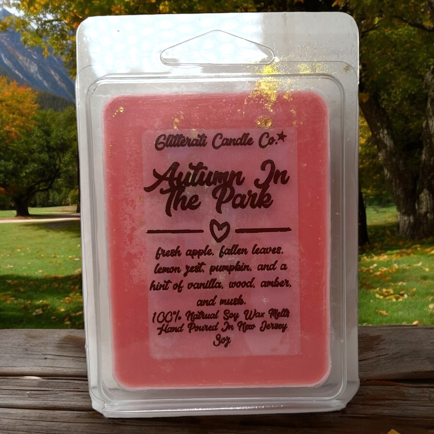 Autumn In The Park Soy Wax Melts - 6 Piece Clamshell