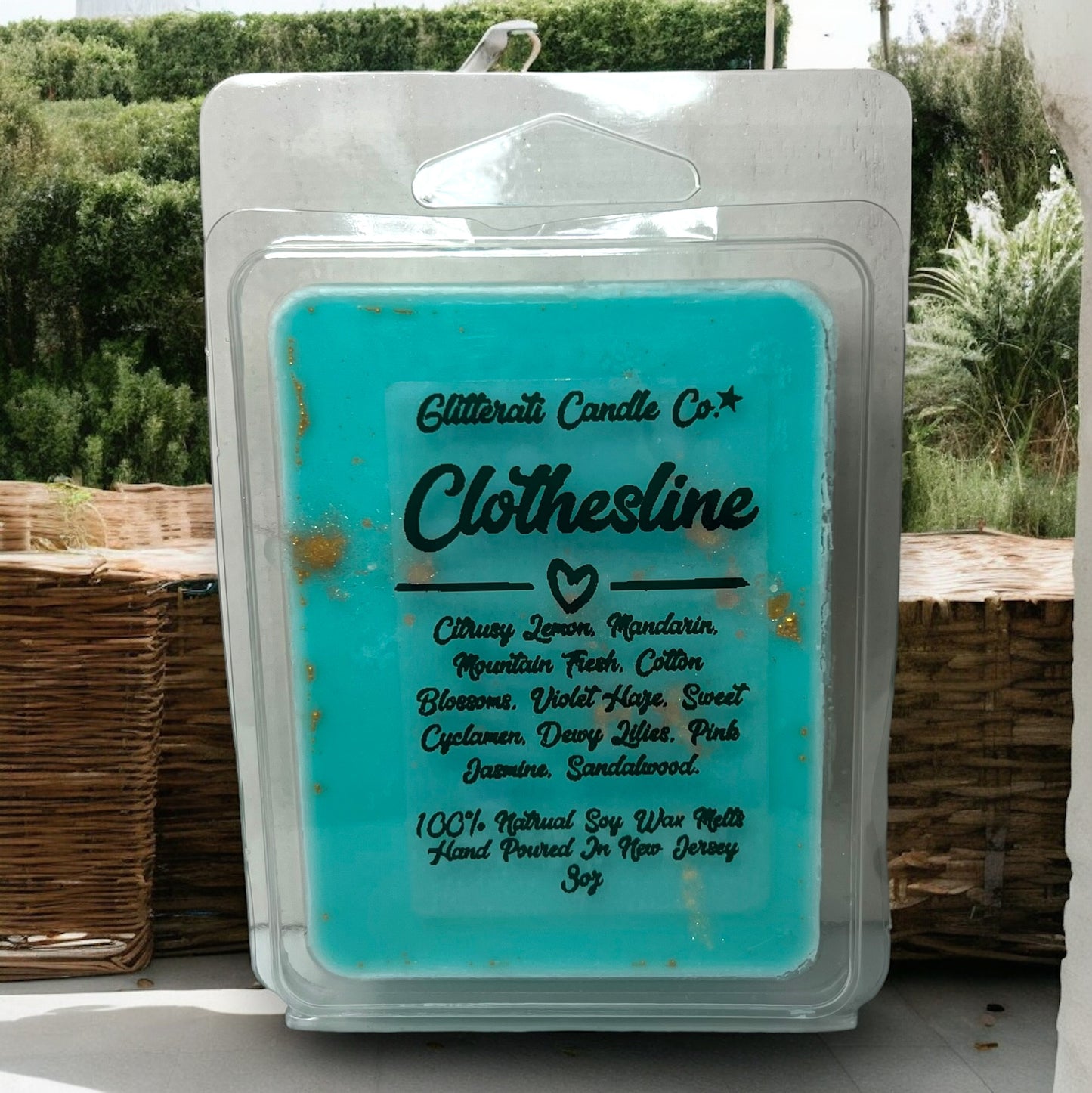 Clothesline  Soy Wax Melts - 6 Piece Clamshell